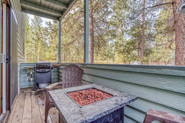 Patio with Fire Pit and BBQ